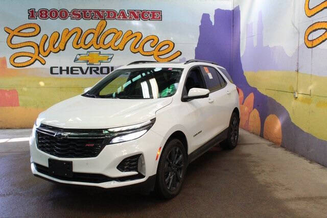 Used 2022 Chevrolet Equinox RS with VIN 2GNAXWEV8N6141220 for sale in Grand Ledge, MI