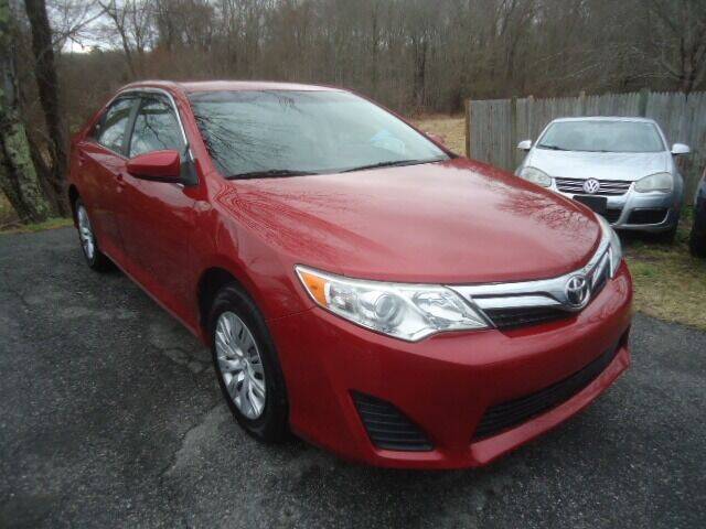 2013 Toyota Camry for sale at Best Choice Auto Market in Swansea MA