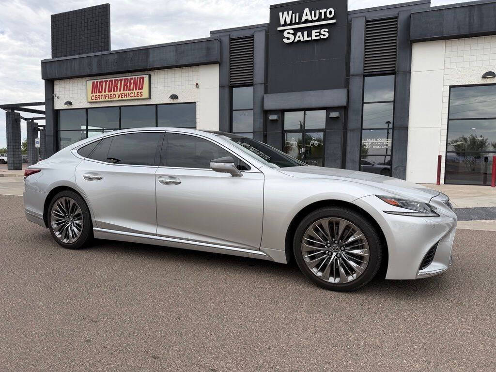 Silver 2019 Lexus LS 500 Base 4dr Sedan 2