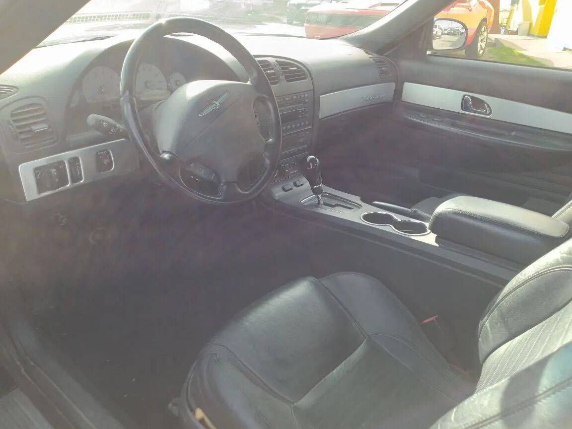 Black 2003 Ford Thunderbird Deluxe Convertible Deluxe 2dr Convertible 8