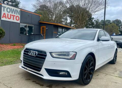 2013 Audi A4 for sale at Town Auto in Chesapeake VA