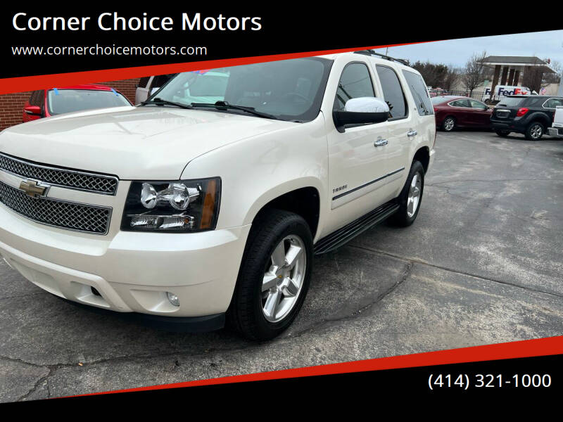 2009 Chevrolet Tahoe for sale at Corner Choice Motors in West Allis WI
