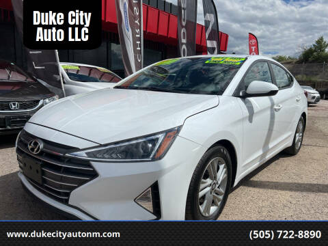 2020 Hyundai Elantra for sale at Duke City Auto LLC in Gallup NM