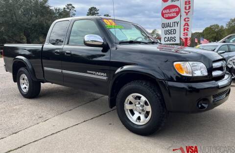 2005 Toyota Tundra for sale at VSA MotorCars in Cypress TX