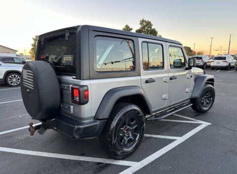2018 Jeep Wrangler Unlimited Sport