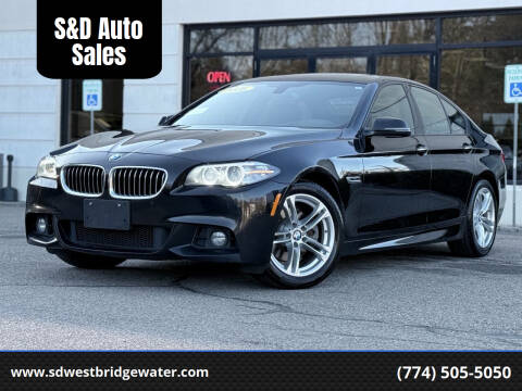 2016 BMW 5 Series for sale at S&D Auto Sales in West Bridgewater MA