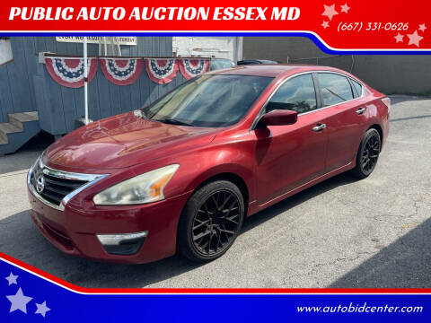 2015 Nissan Altima for sale at PUBLIC AUTO AUCTION ESSEX MD in Essex MD