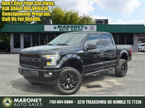 2017 Ford F-150 for sale at Maroney Auto Sales in Humble TX