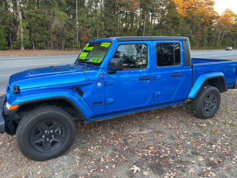 2021 Jeep Gladiator for sale at TOP OF THE LINE AUTO SALES in Fayetteville NC