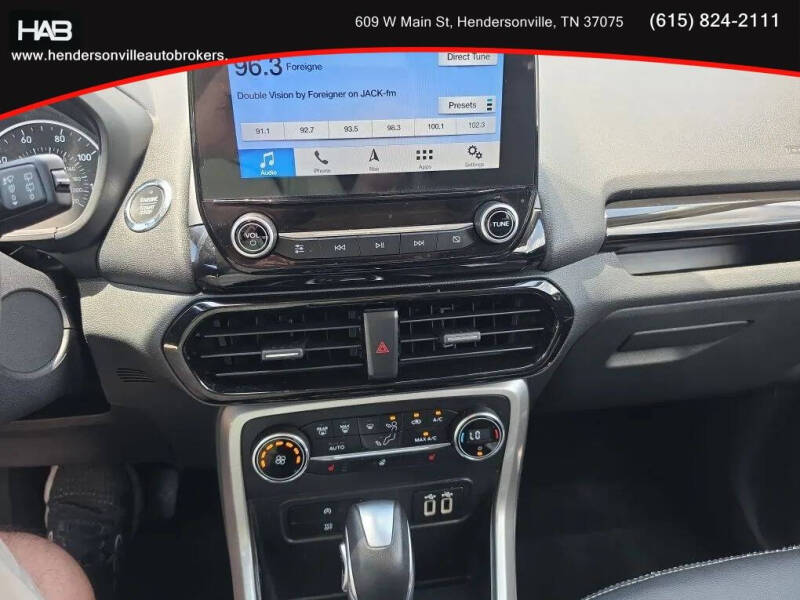 2019 Ford EcoSport Titanium