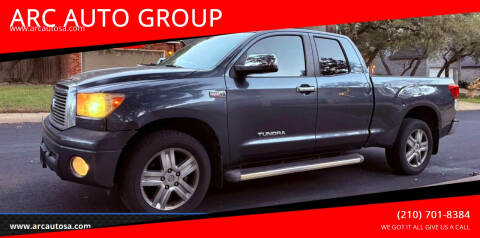 2010 Toyota Tundra for sale at ARC AUTO GROUP in San Antonio TX