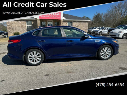 2018 Kia Optima for sale at All Credit Car Sales in Milledgeville GA