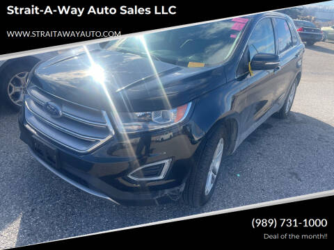 2017 Ford Edge for sale at Strait-A-Way Auto Sales LLC in Gaylord MI