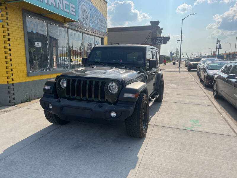 2021 Jeep Wrangler Unlimited for sale at Dollar Daze Auto Sales Inc in Detroit MI