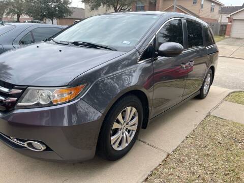 2016 Honda Odyssey for sale at Demetry Automotive in Houston TX