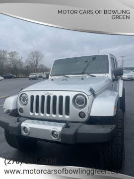 2011 Jeep Wrangler Unlimited for sale at Motor Cars of Bowling Green in Bowling Green KY