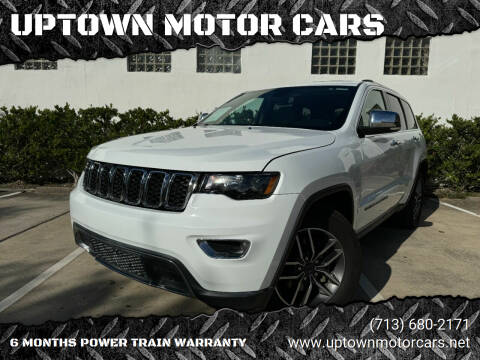 2020 Jeep Grand Cherokee for sale at UPTOWN MOTOR CARS in Houston TX