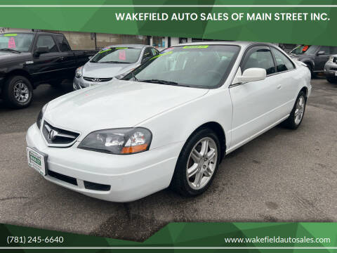 2003 Acura CL for sale at Wakefield Auto Sales of Main Street Inc. in Wakefield MA