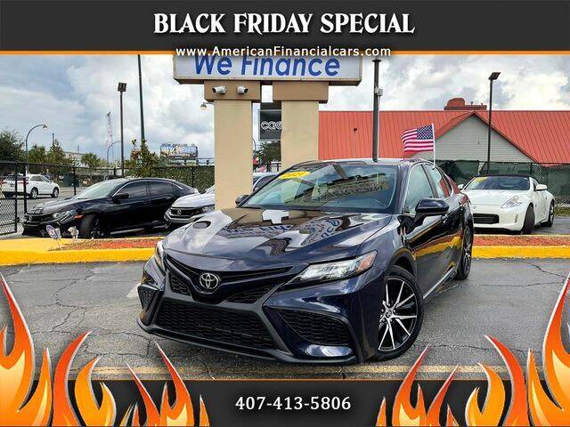2021 Toyota Camry for sale at American Financial Cars in Orlando FL