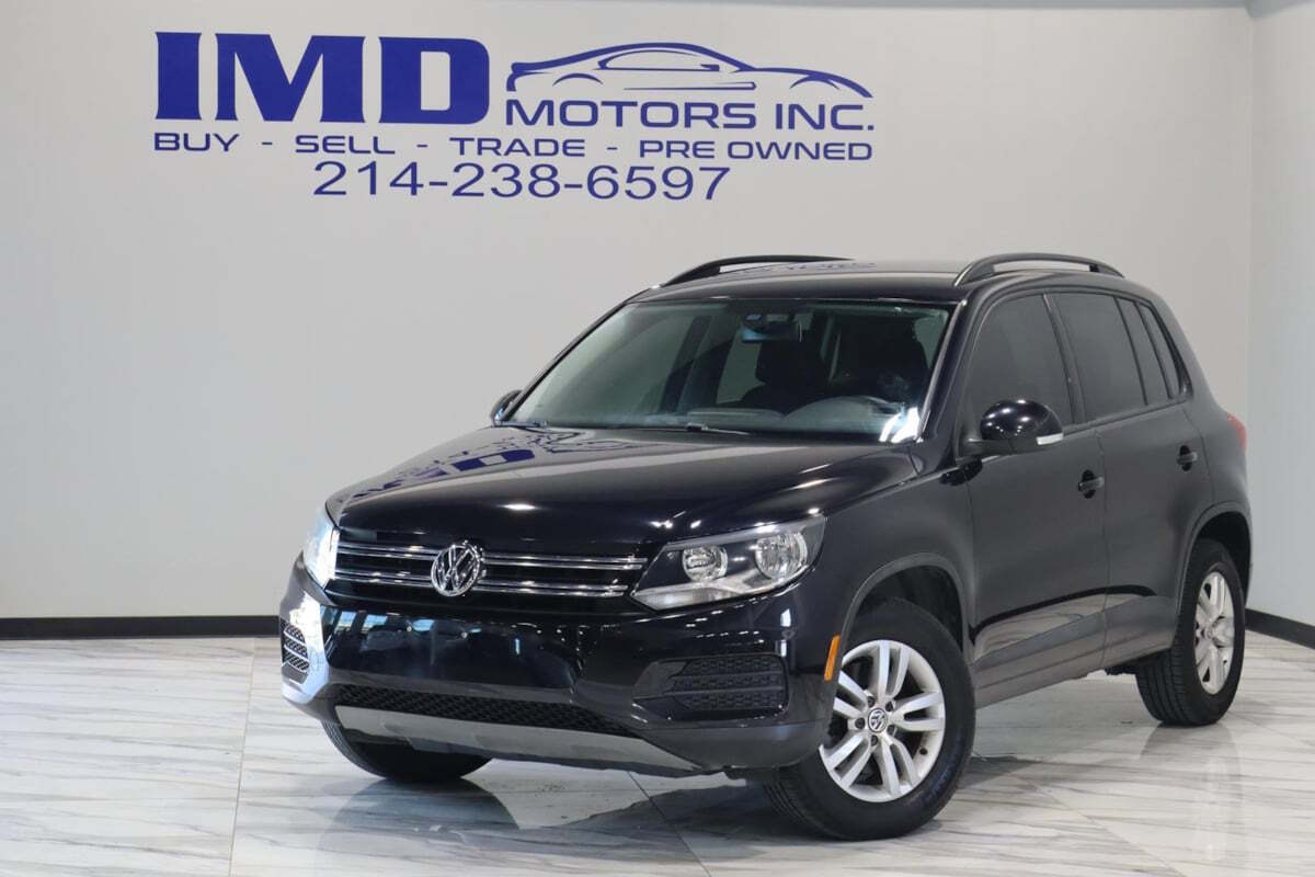 2016 Volkswagen Tiguan for sale at IMD MOTORS, INC in Dallas, TX