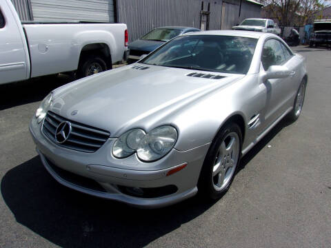 2003 Mercedes-Benz SL-Class for sale at First Ride Auto in Sacramento CA