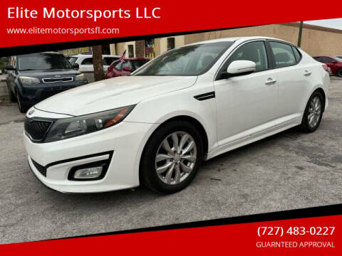 2015 Kia Optima for sale at Elite Motorsports LLC in Saint Petersburg FL