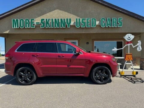 2015 Jeep Grand Cherokee for sale at More-Skinny Used Cars in Pueblo CO