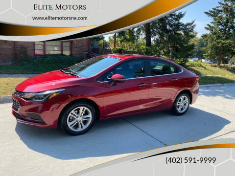 2017 Chevrolet Cruze for sale at Elite Motors in Bellevue NE