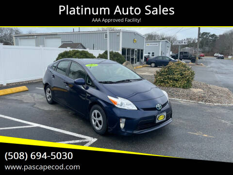 2015 Toyota Prius for sale at Platinum Auto Sales in South Yarmouth MA