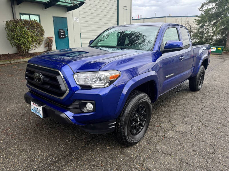 Used 2022 Toyota Tacoma SR5 with VIN 3TYSZ5ANXNT080311 for sale in Kirkland, WA