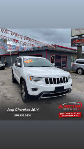 2014 Jeep Grand Cherokee for sale at 309 MOTORS INC in Hazleton PA