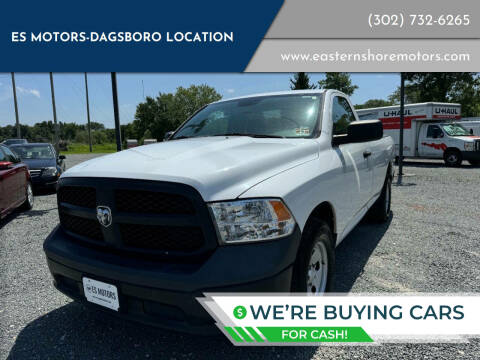 2016 RAM 1500 for sale at ES Motors-DAGSBORO location in Dagsboro DE