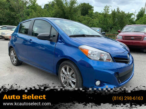 2012 Toyota Yaris for sale at KC AUTO SELECT in Kansas City MO