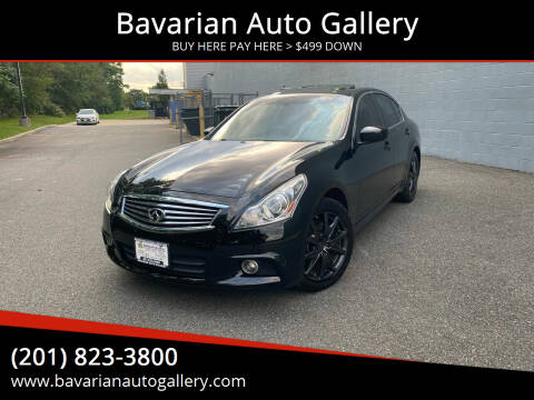 2011 Infiniti G37 Sedan for sale at Bavarian Auto Gallery in Bayonne NJ