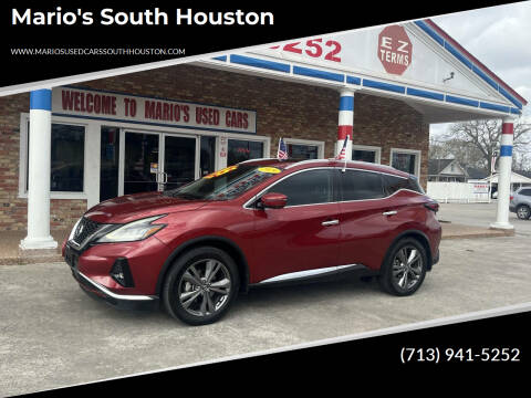 2019 Nissan Murano for sale at Mario's South Houston in South Houston TX