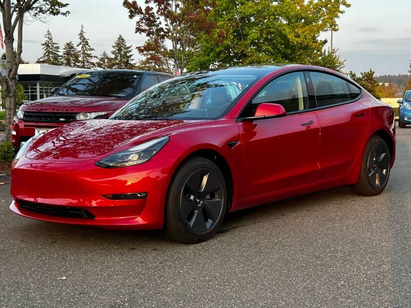 2022 Tesla Model 3 for sale at GO AUTO BROKERS in Bellevue WA