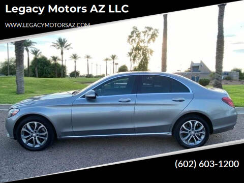 2015 Mercedes-Benz C-Class for sale at Legacy Motors AZ LLC in Phoenix AZ