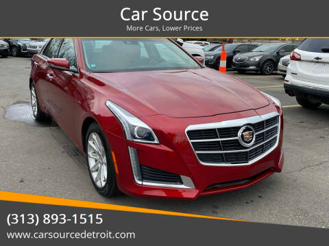 2014 Cadillac CTS for sale at Car Source in Detroit MI
