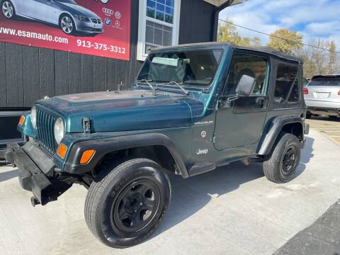 1998 Jeep Wrangler for sale at Euro Auto in Overland Park KS