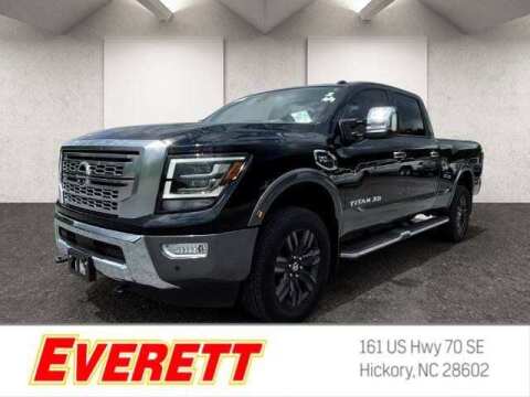 2021 Nissan Titan XD for sale at Everett Chevrolet Buick GMC in Hickory NC