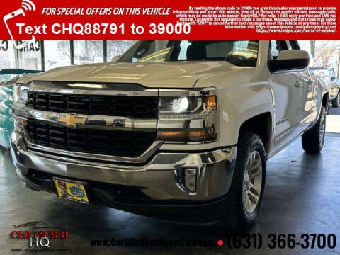2018 Chevrolet Silverado 1500 for sale at CERTIFIED HEADQUARTERS in Saint James NY