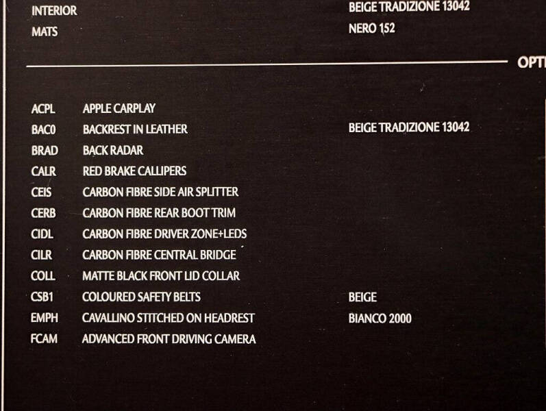 2022 Ferrari F8 Spider