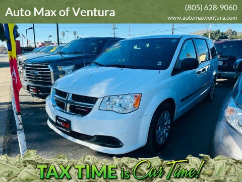 2016 Dodge Grand Caravan for sale at Auto Max of Ventura in Ventura CA