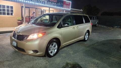 2011 Toyota Sienna for sale at E and M Auto Sales in Bloomington CA