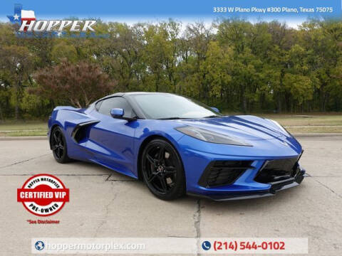 2021 Chevrolet Corvette for sale at HOPPER MOTORPLEX in Plano TX