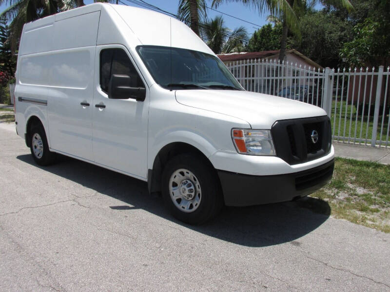 2013 Nissan NV for sale at TROPICAL MOTOR CARS INC in Miami FL
