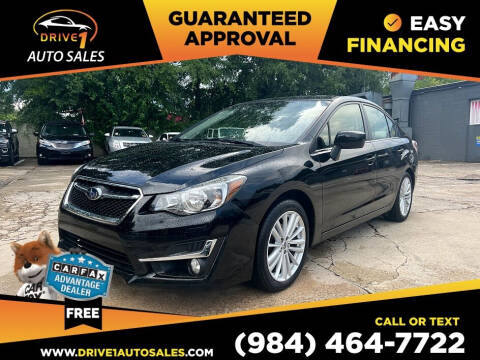 2016 Subaru Impreza for sale at Drive 1 Auto Sales in Wake Forest NC