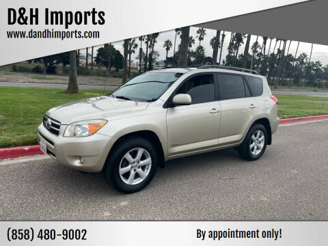 2007 Toyota RAV4 for sale at D&H Imports in San Diego CA