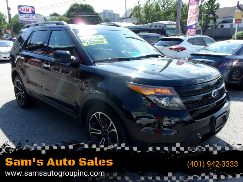 2013 Ford Explorer for sale at Sam's Auto Sales in Cranston RI