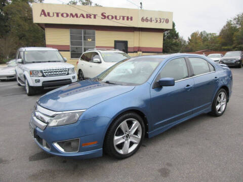 2010 Ford Fusion for sale at Automart South in Alabaster AL